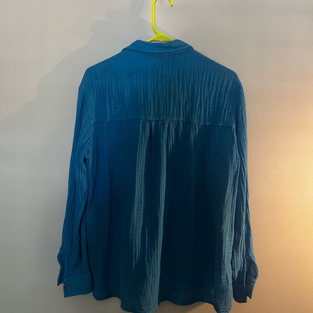 Royal Blue Button Down - image 2